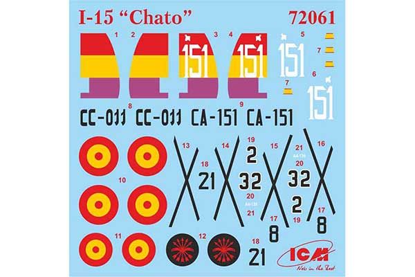 И-15 «Chato» (ICM 72061) 1/72