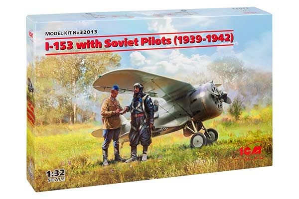 И-153 с советскими пилотами (1939-1942) (ICM 32013) 1/32