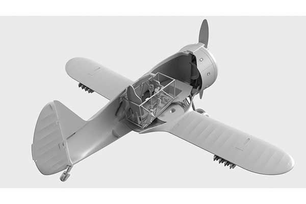 И-153 с советскими пилотами (1939-1942) (ICM 32013) 1/32