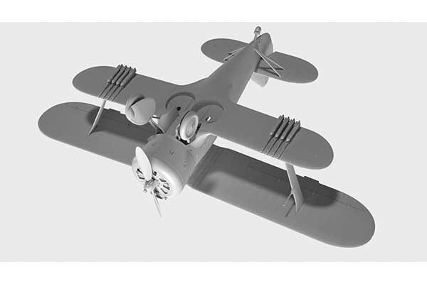 И-153 с советскими пилотами (1939-1942) (ICM 32013) 1/32