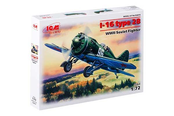 И-16 тип 28 (ICM 72073) 1/72