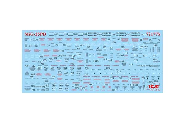 МіГ-25 ПД (ICM 72177) 1/72