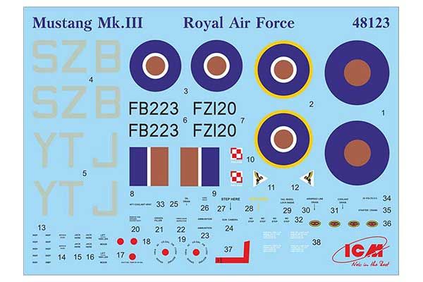 Mustang Mk.III (ICM 48123) 1/48