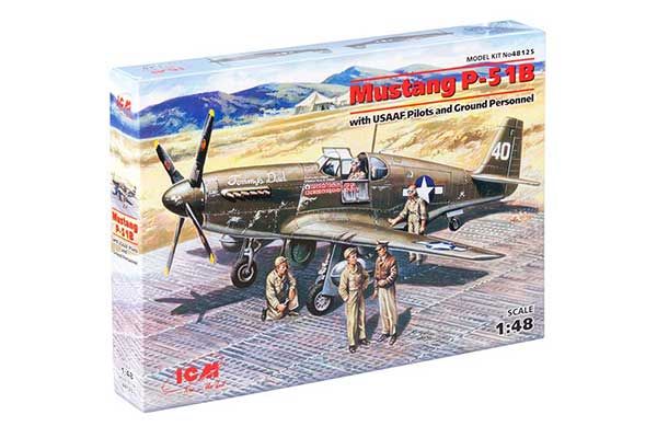 Mustang P-51B (ICM 48125) 1/48