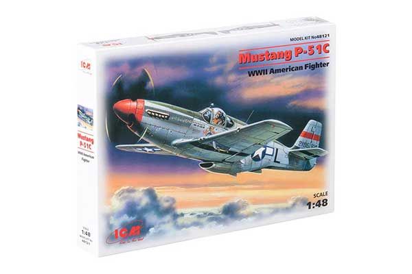 Mustang P-51C (ICM 48121) 1/48