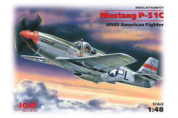 Mustang P-51C (ICM 48121) 1/48