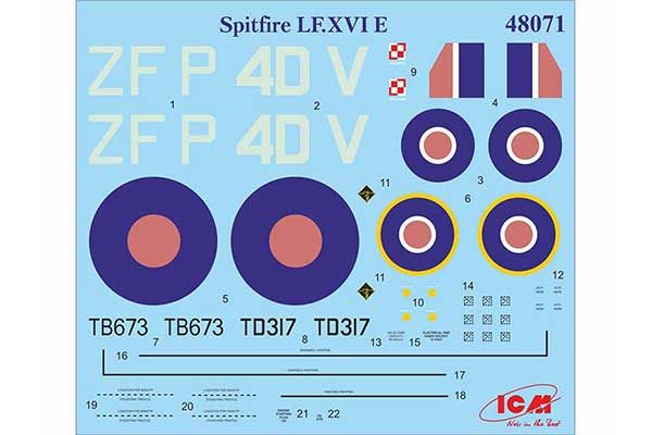 Spitfire Mk.XVI (ICM 48071) 1/48