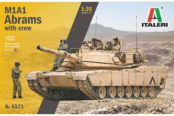 M1A2 ABRAMS с экипажем (ITALERI 6571) 1/35 M1A2 ABRAMS с экипажем (ITALERI 6571) 1/35