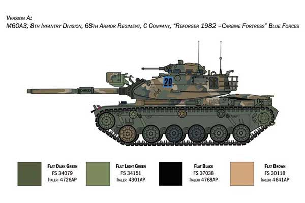 M60A3 (ITALERI 6582) 1/35