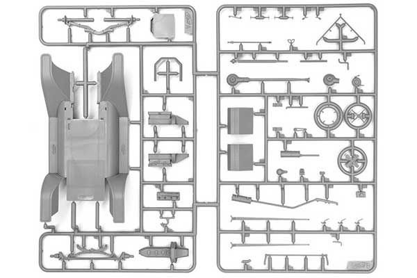 Model T 1911 Touring з американськими автолюбителями (ICM 24025) 1/24