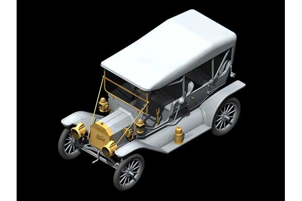 Model T 1911 Touring з американськими автолюбителями (ICM 24025) 1/24