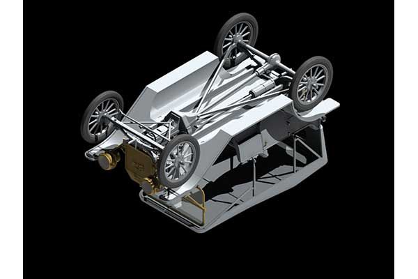 Model T 1911 Touring з американськими автолюбителями (ICM 24025) 1/24