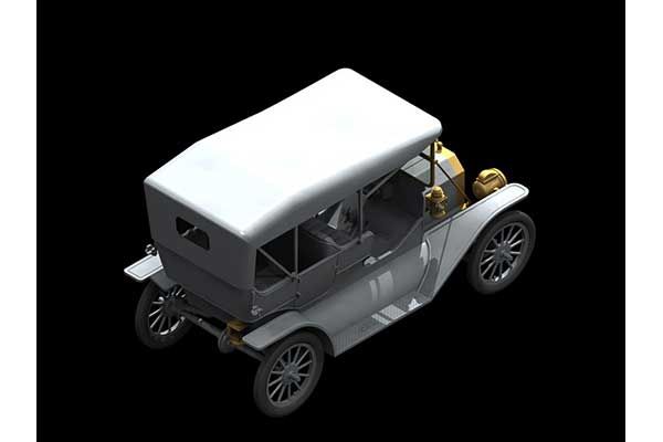 Model T 1911 Touring з американськими автолюбителями (ICM 24025) 1/24