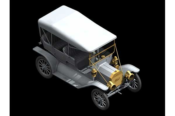 Model T 1911 Touring з американськими автолюбителями (ICM 24025) 1/24