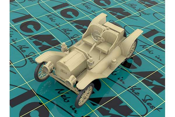 Model T 1913 Speedster з американськими автоспортсменами (ICM 24026) 1/24