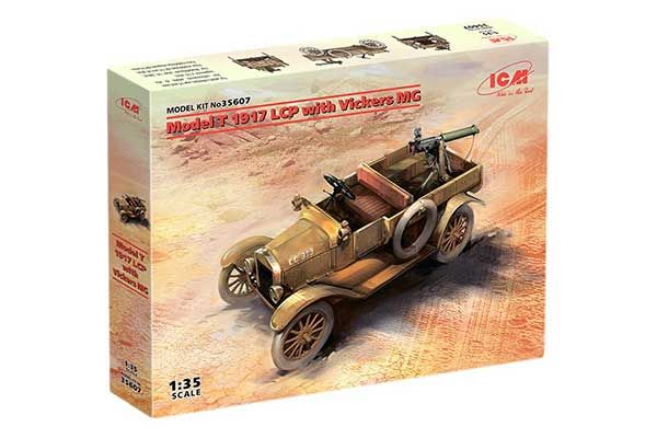 Model T 1917 LCP з кулеметом Vickers (ICM 35607) 1/35