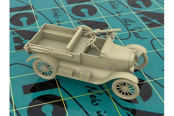 Model T 1917 LCP з кулеметом Vickers (ICM 35607) 1/35