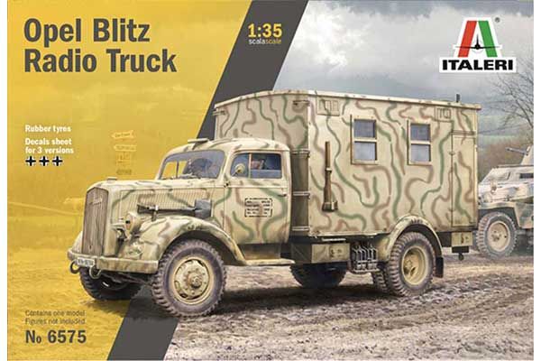 OPEL BLITZ RADIO TRUCK (ITALERI 6575) 1/35 OPEL BLITZ RADIO TRUCK (ITALERI 6575) 1/35