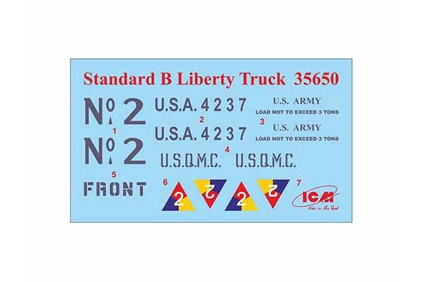 Standard B ”Liberty” з піхотою США I СВ (ICM35652) 1/35