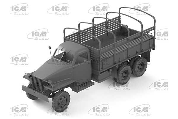 Studebaker US6 с советскими водителями II МВ (ICM35510) 1/35