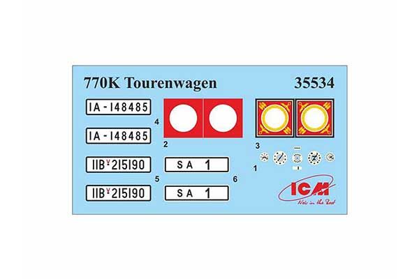 Typ 770K Tourenwagen (ICM 35534) 1/35