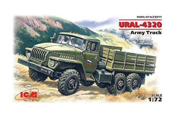 УРАЛ-4320 (ICM 72611) 1/72 УРАЛ-4320 (ICM 72611) 1/72