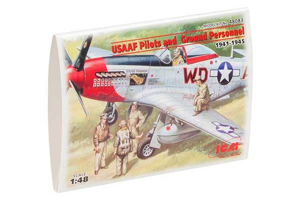 Американские пилоты и техники (1941-1945) (ICM 48083) 1/48