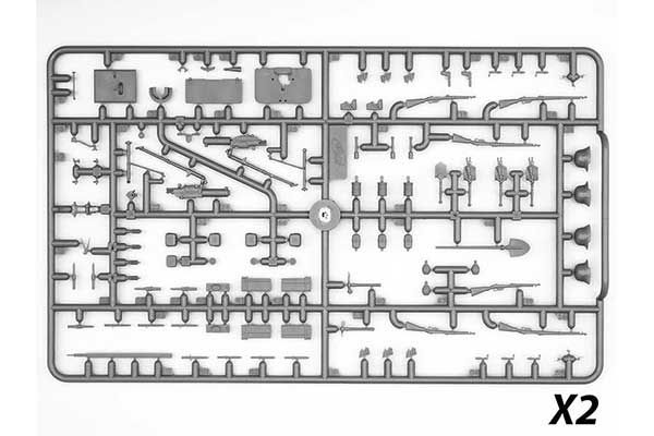 Озброєння і обладнання Австро-Угорської піхоти 1 СВ (ICM 35671) 1/35