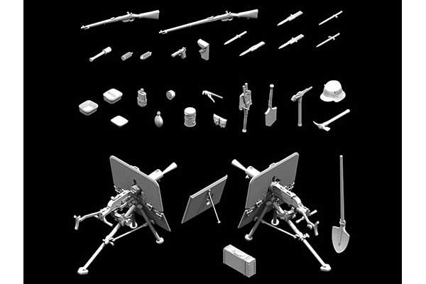 Озброєння і обладнання Австро-Угорської піхоти 1 СВ (ICM 35671) 1/35