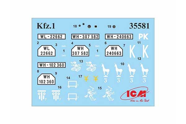 Внедорожные автомобили Вермахта (ICM DS3503) 1/35