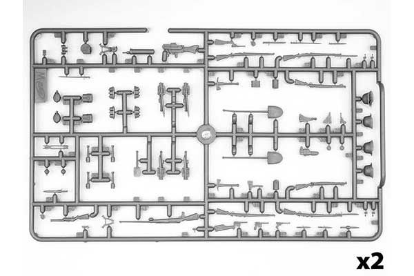 Оружие и снаряжение пехоты Германии 1МВ (ICM 35678) 1/35